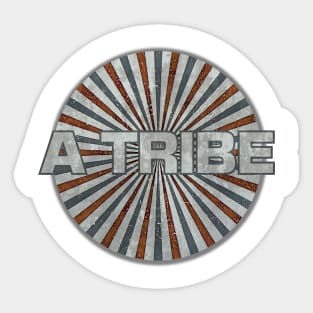 A tribe vintage Sticker